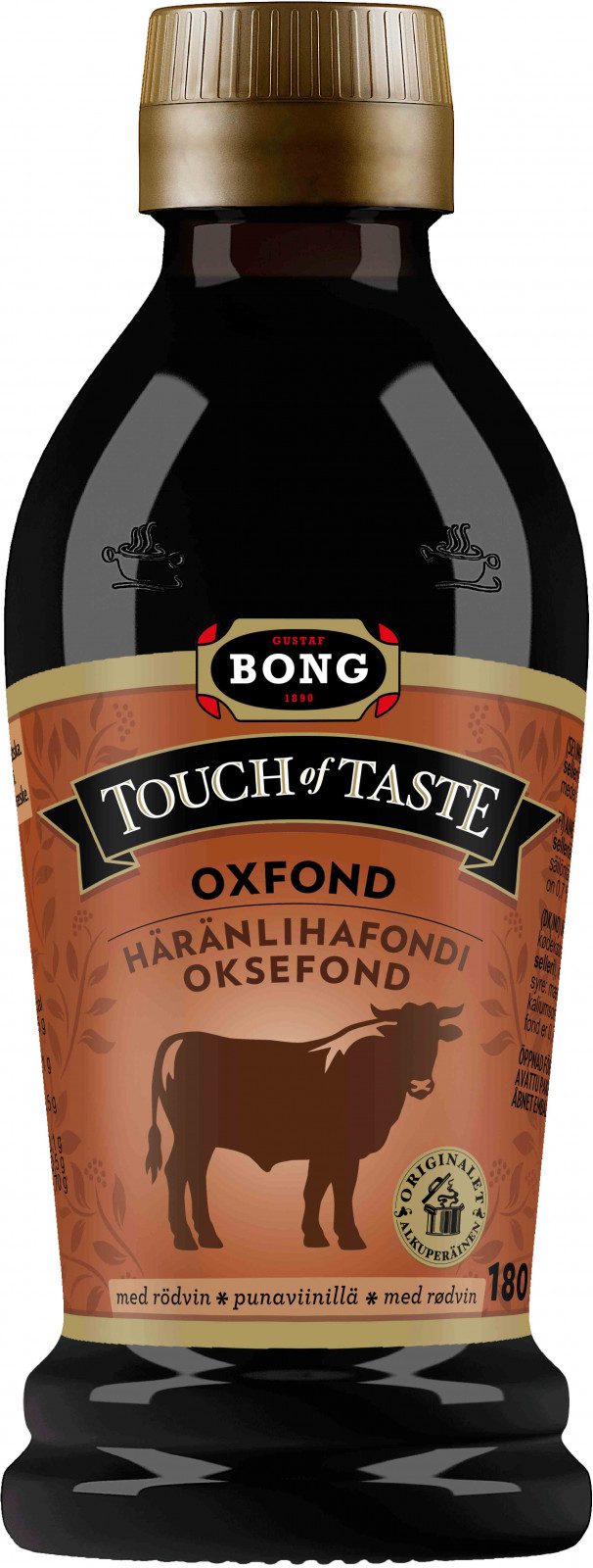 Bong touch of taste - Oxfond med rödvin