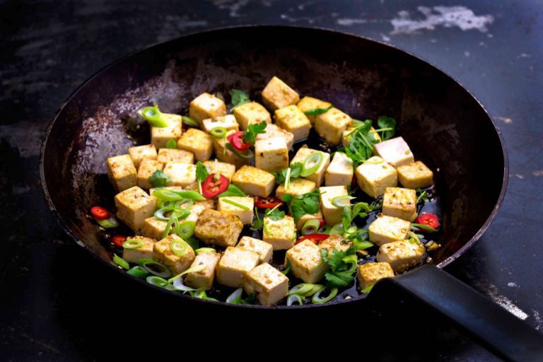 Kryddstekt tofu
